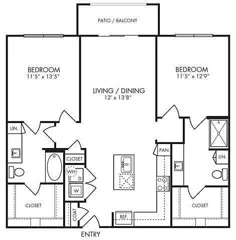 Floor plan B1