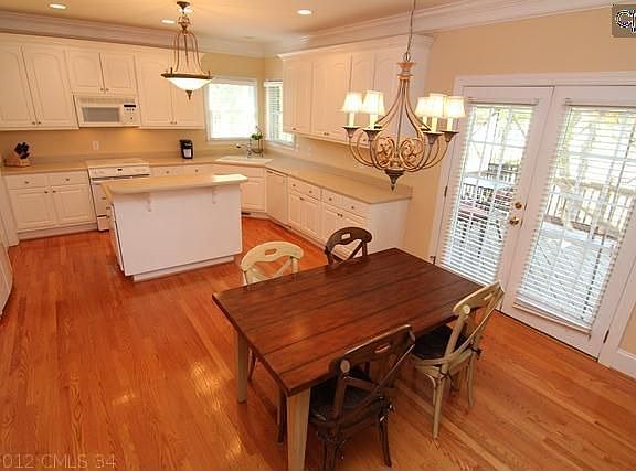 Hardwood Floors in Kitchen