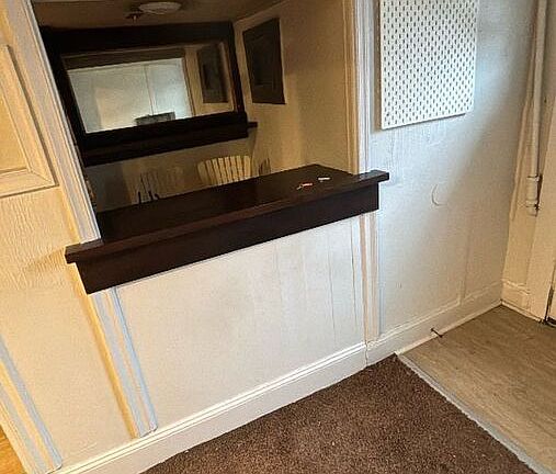 Vintage bar with speakeasy feel