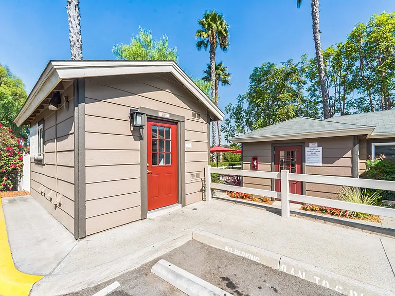 1 of 4 Community Laundry Rooms at Meadow Creek Apartments in San Marcos, CA