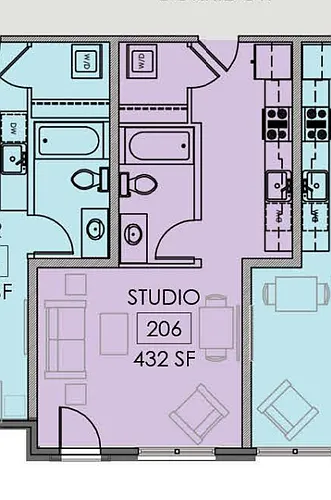 Floor plan 206
