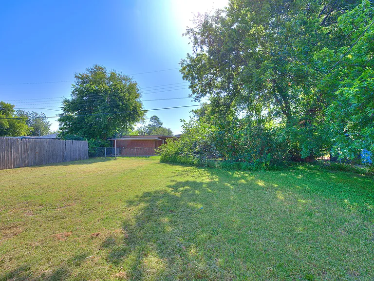 Backyard (facing east)