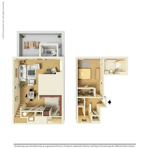 Floor plan Townhouse