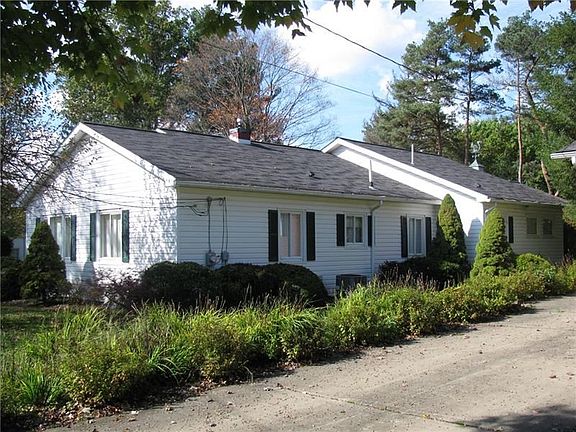 REAR OF HOME.  VIRTUALLY MAINTENANCE FREE.