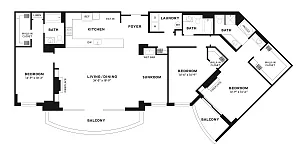 Floor plan Instrata_Camberra_PH