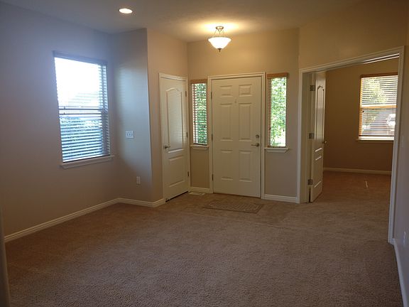 Formal living room and entry
