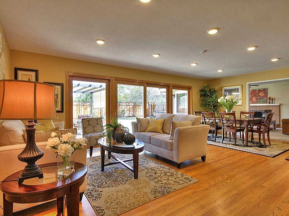 Spacious Living Room Dining Room