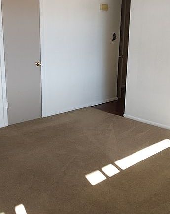 Living room facing hallway