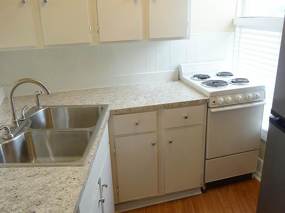 Compact Kitchen with Double Sink