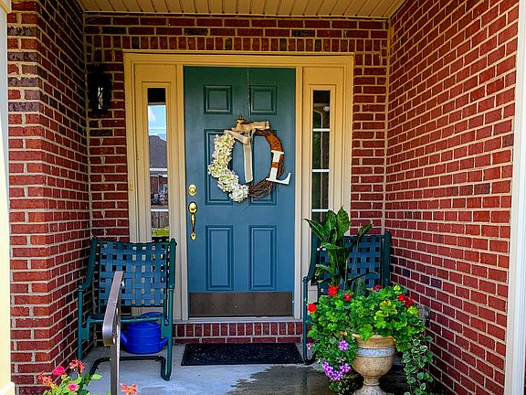 Inviting front porch