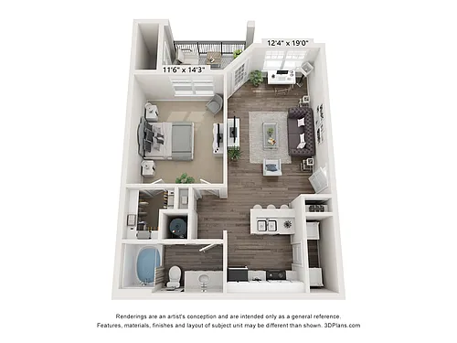 Floor plan A1