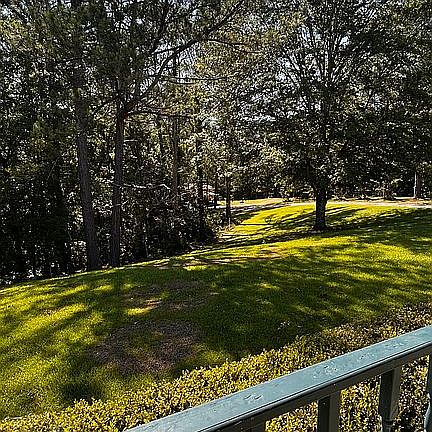 Front view from porch 