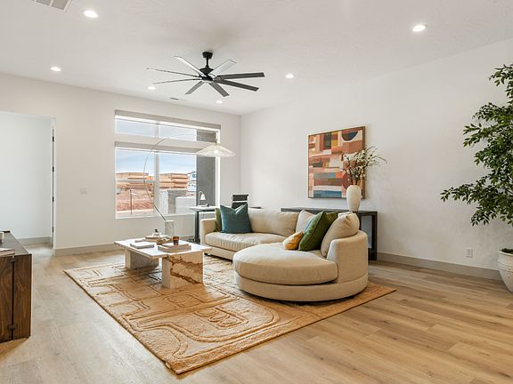 Front Entrance and Living Space