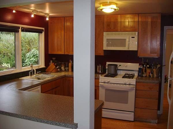 Remodeled kitchen