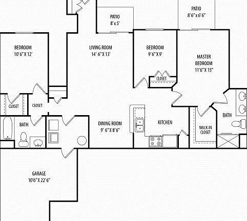 3rd image of 3205 Longwood Ln APT 104