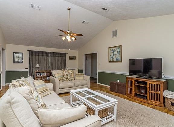 Family room, alternate view toward the front of the home.