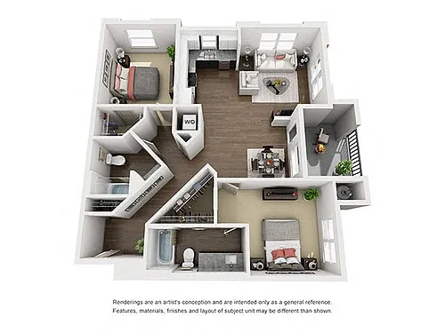 Floor plan B3A