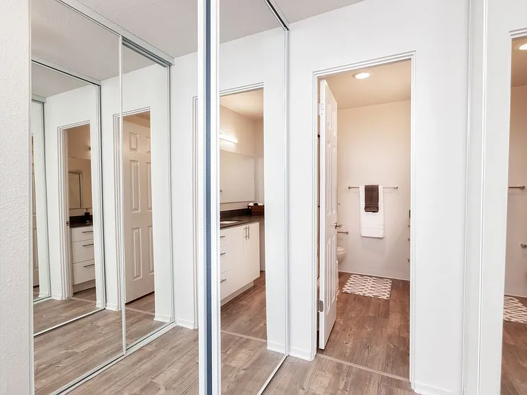 Spacious closet