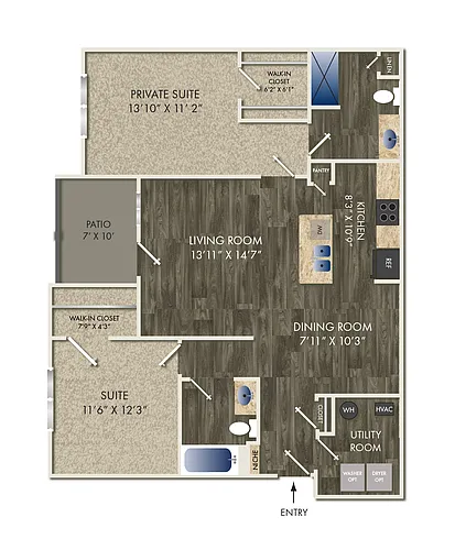 Floor plan Croix II
