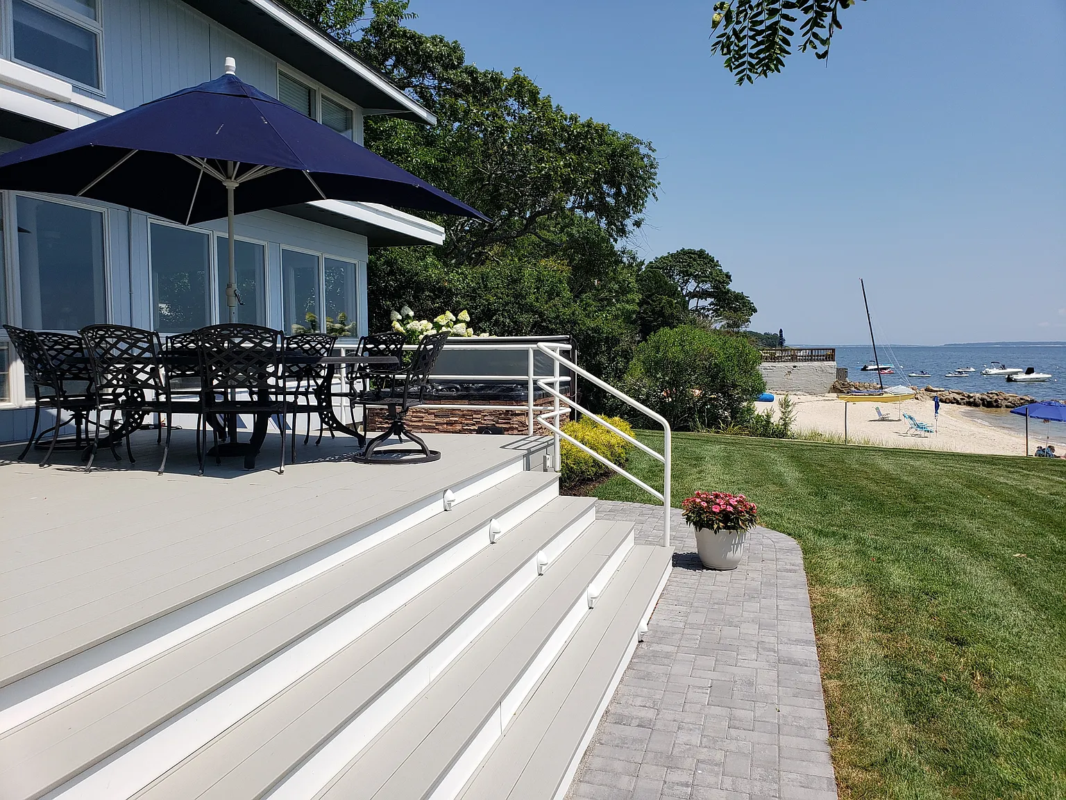 Us Open! Stunner Right On The Bay Beach! Hot Tub! 6br 3ba! — Photo 3