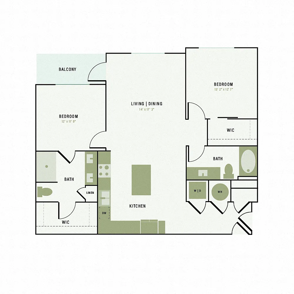 Floor plan B12