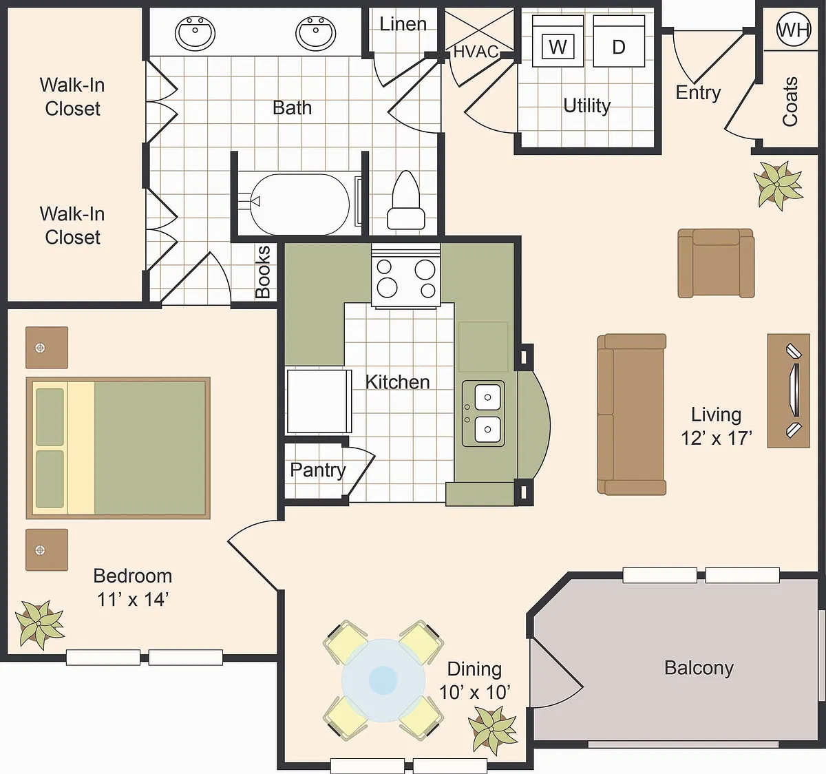 Floor plan B