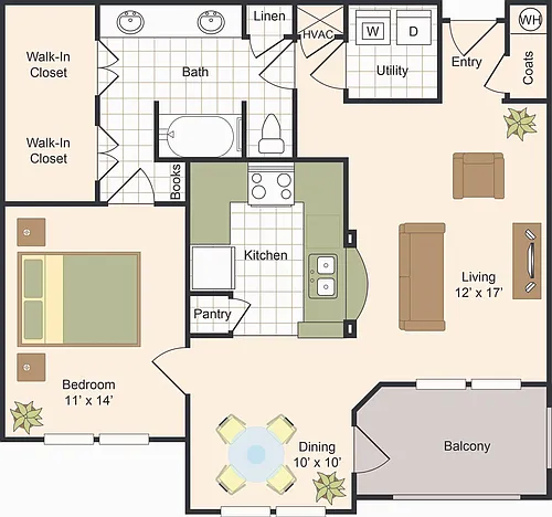Floor plan B