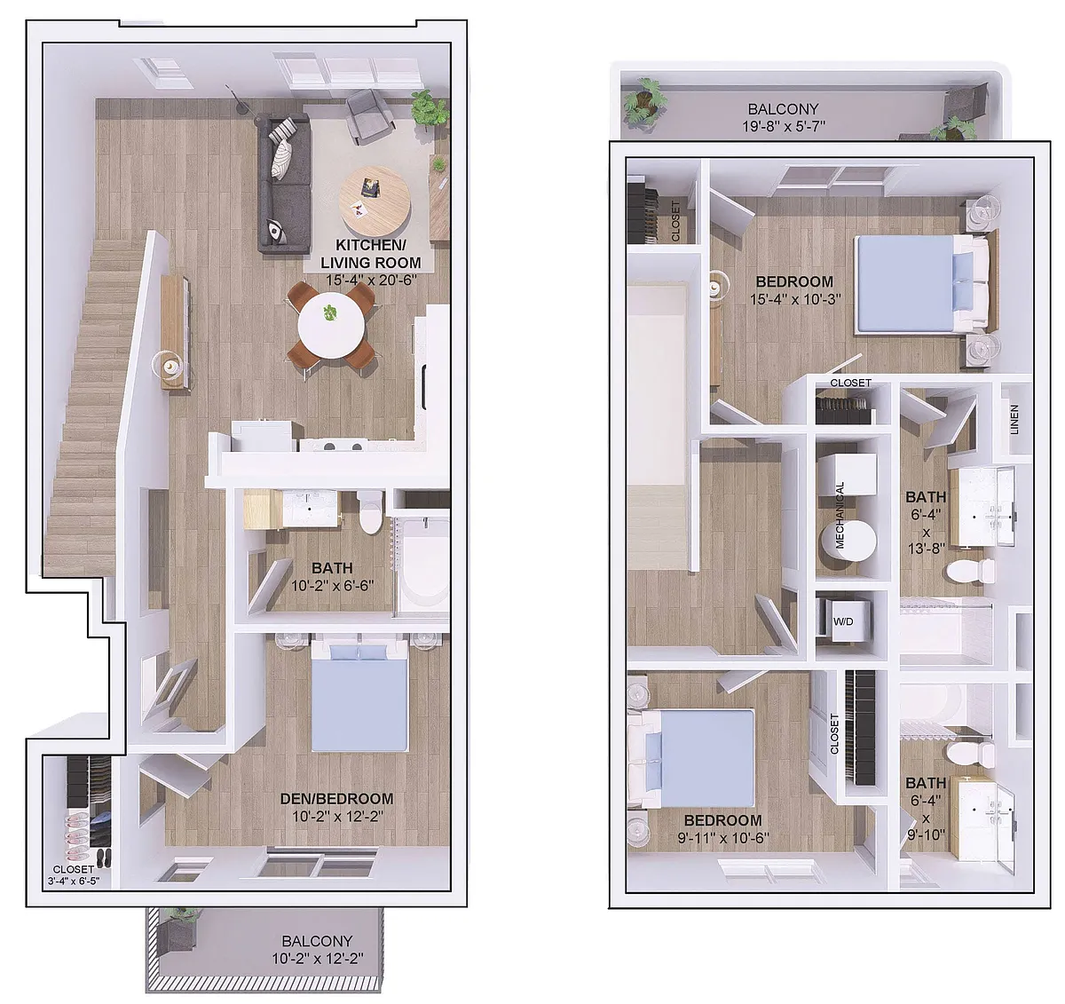 Floor plan 5D-3B