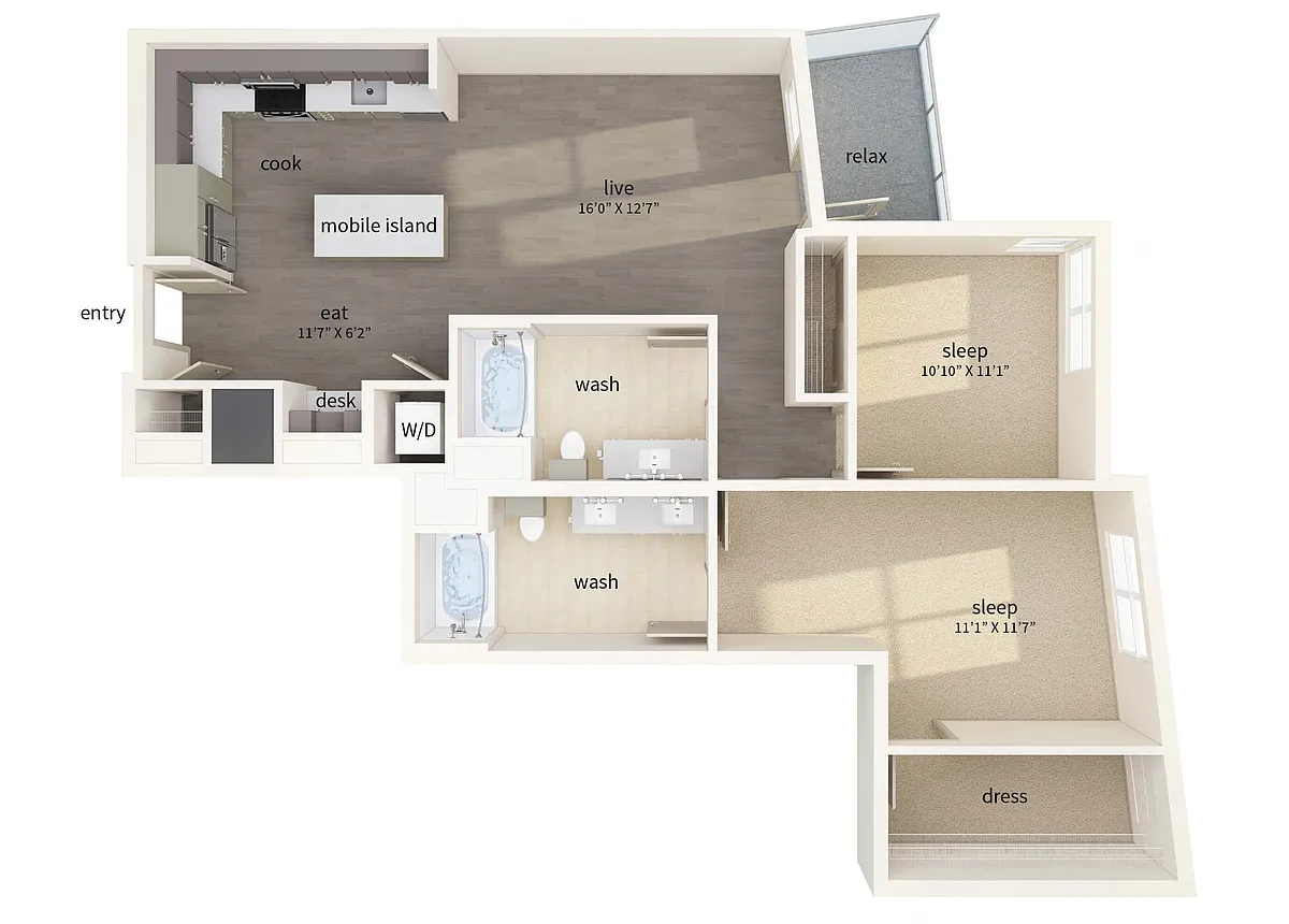 Floor plan B6 200