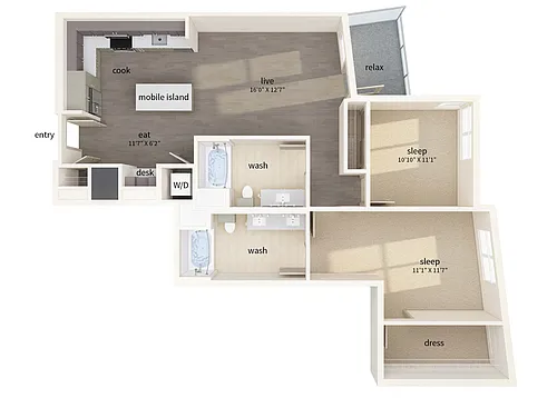 Floor plan B6 200