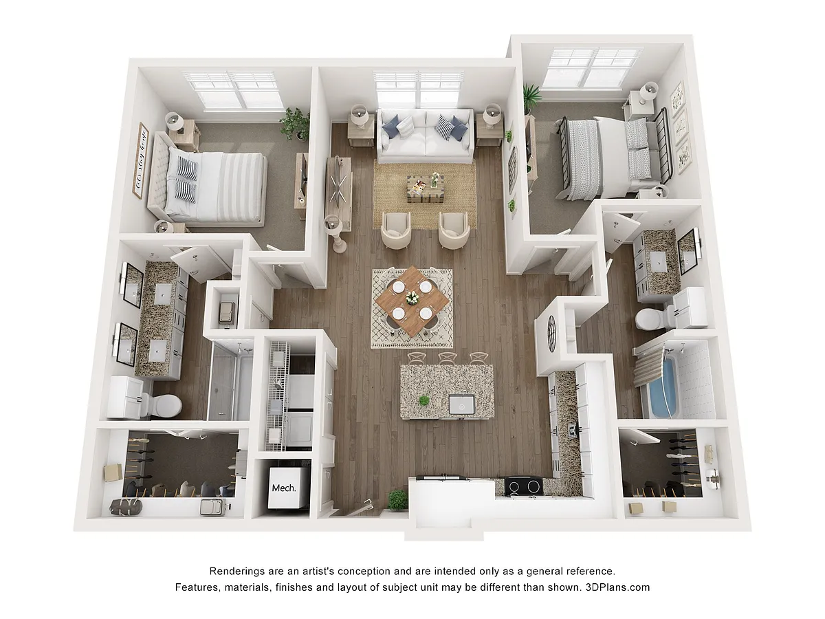 Floor plan B1