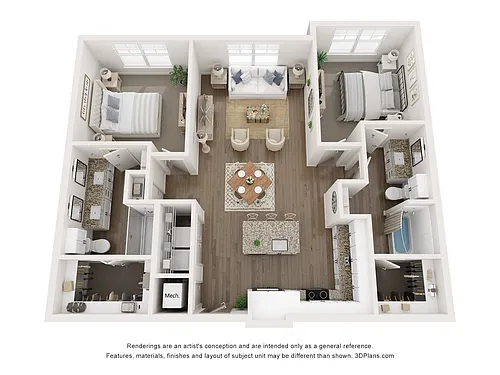 Floor plan B1