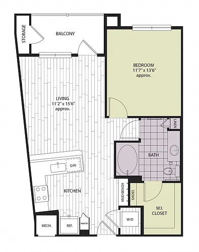 Floor plan A1a