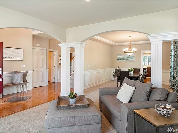 Formal living & dining rooms. 