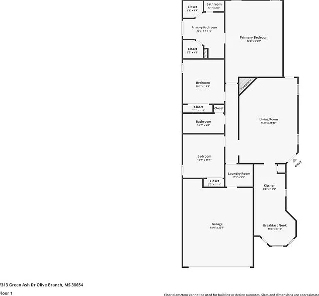 3 bed, 2.0 bath, 1508 sqft, $2,620 — Photo 2