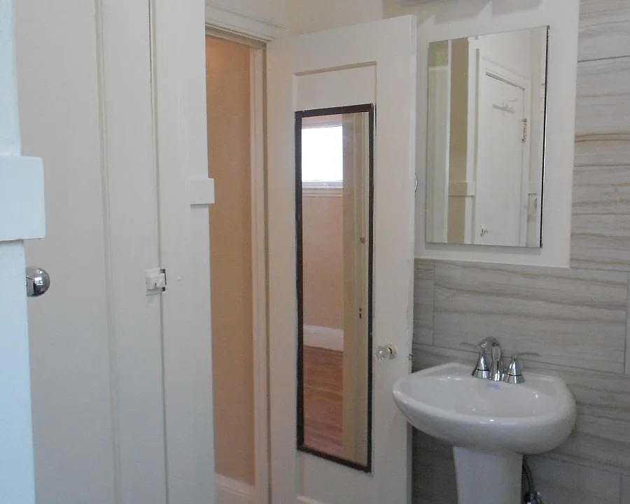 completely remodeled bathroom