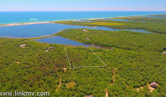 Aerial View of 6 Swan Neck Road Lot