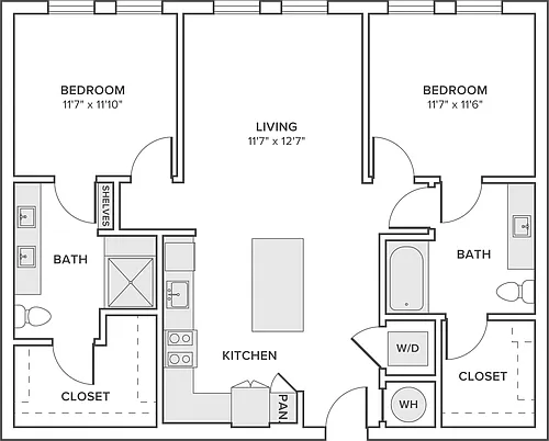 Floor plan B02
