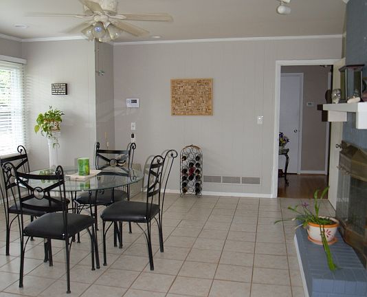 Dining Room with Fireplace