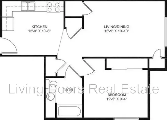1 bed, 1.0 bath, $585 — Photo 3