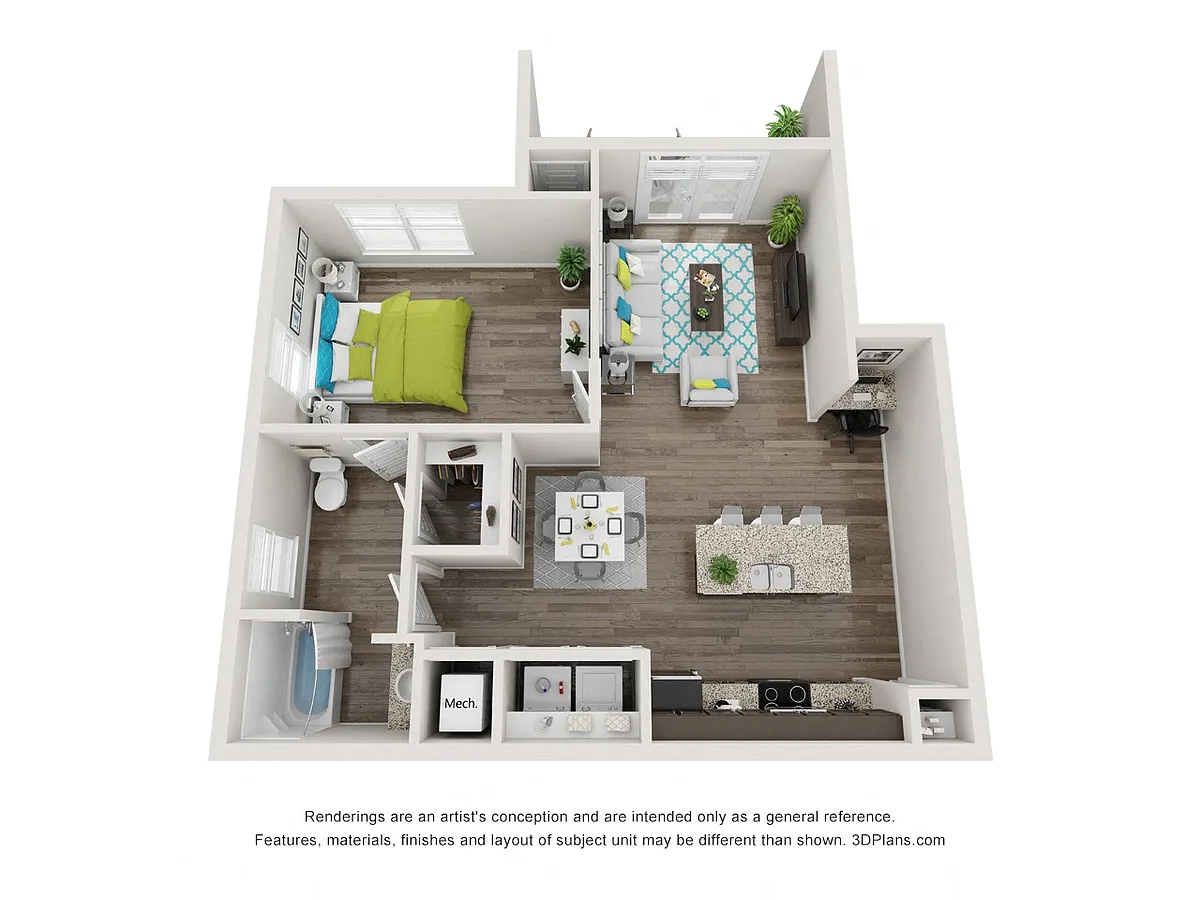 Floor plan Harbor I