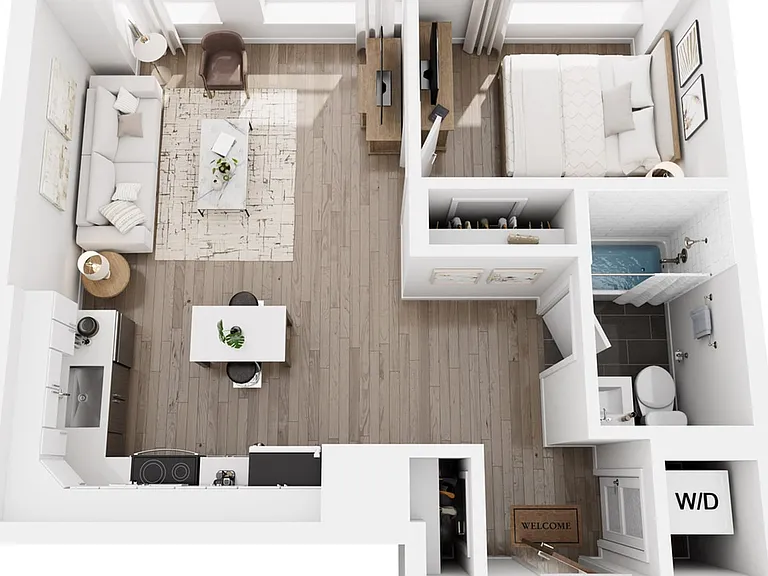 1 Bedroom 1 Bedroom