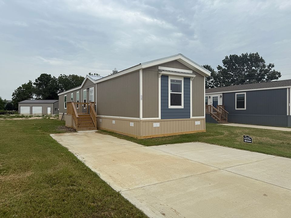 Exterior- Bottom siding will be painted to match