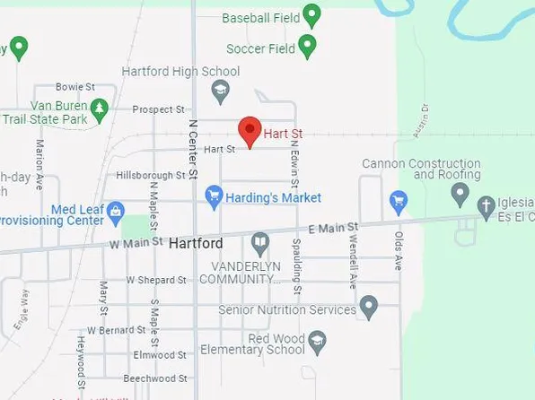 Hart St, Hartford, MI 49057