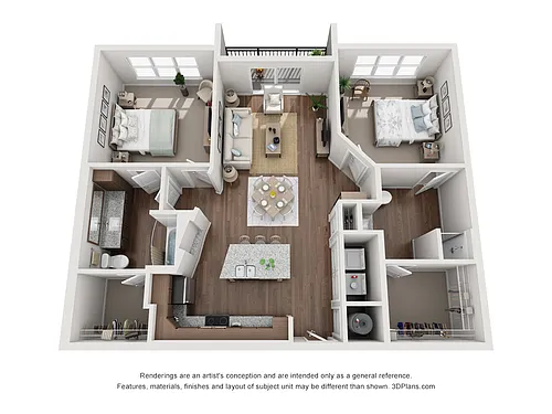 Floor plan B3hc
