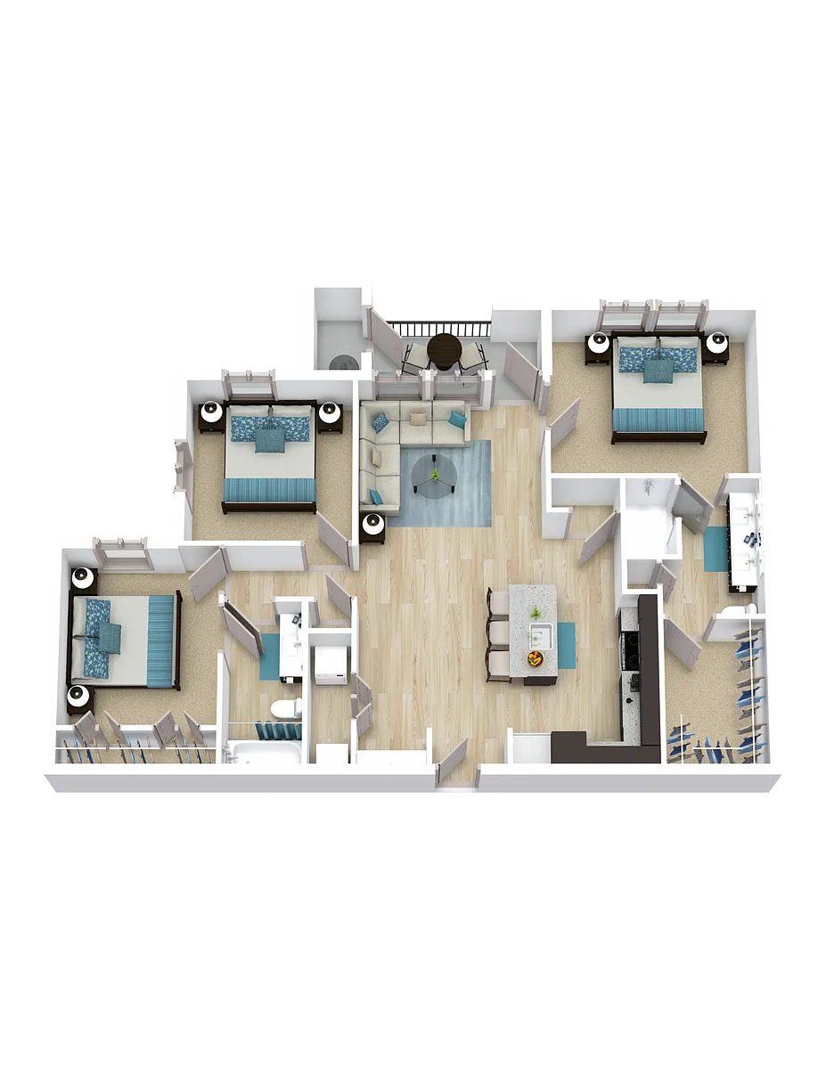 Floor plan B3