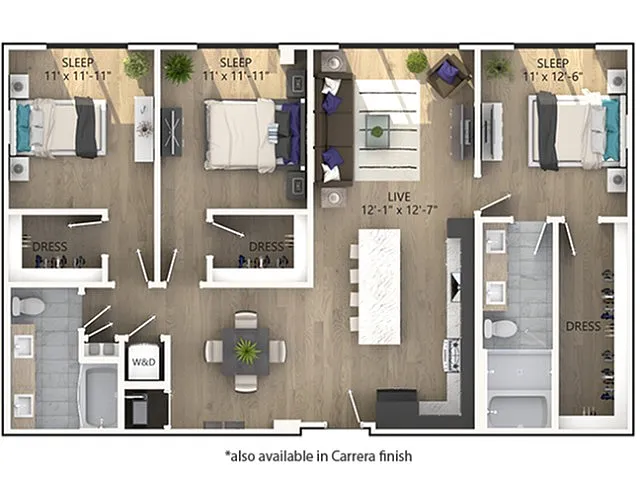 Floor plan D5
