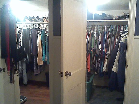 Walk in closets