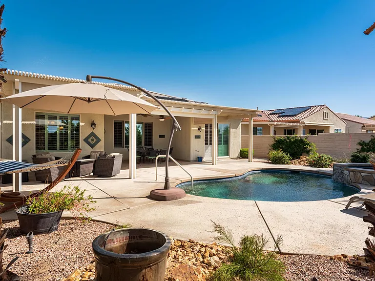 Your very own private resort pool setting!