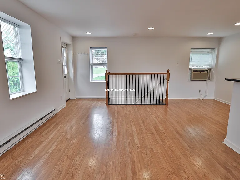 View of the great room facing the stairs